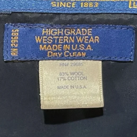 VTG Pendleton High Grade Southwestern Wool Western Wear Mid Length Jacket 🐎 - Picture 8 of 8